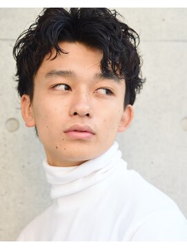 ユノ(juno) 大人のmen's natural pearm (ツーブロック ビジネス)