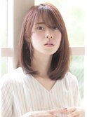 《Uri/二子玉川》切りっぱなし×ストレートカール