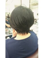 ピンナップガール pinup girl 大人女性のためのナチュラルショートBOBスタイル　　　【黒髪】
