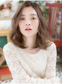 *EVE戸頭*女らしさ溢れるアシンメトリーほつれカールa