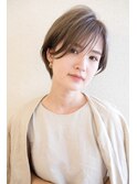 【el zafiro  kitahama】ナチュラル　シースルー　ボブ