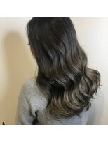 シュシュ(chouchou)&nbsp;カーキグレージュ/ナチュラルグラデーション/ヨシンモリ