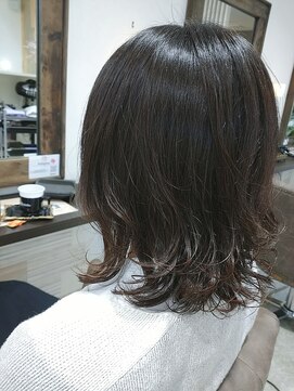 ラファンス イマザト(LaFENCE IMAZATO) 外はねデジタルパーマ　デジタルパーマ　20代30代40代50代　大人