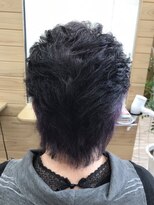 シードヘア(seed hair) 紅葉カラーのマニキュア＆カット