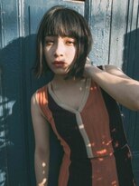 オートクチュールランコントレ(Haute Couture Rencontrer)&nbsp;インナーカラー×ぱっつん前髪