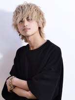 アース コアフュールボーテ 川中島店(EARTH coiffure beaute) ホワイトブロンドダブルカラーケアブリーチツイストスパイラル