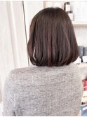 福山市美容院 人気 小顔補正立体カット caaryツヤフワボブ
