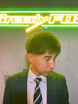 グリーディーフォックス 代々木(Greedy FOX) 束感/コンマヘア/アップバング/ツーブロックマッシュ/フェード
