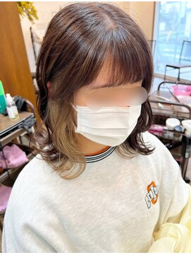 ヘアーサロン フィール(feel) イヤリングカラー