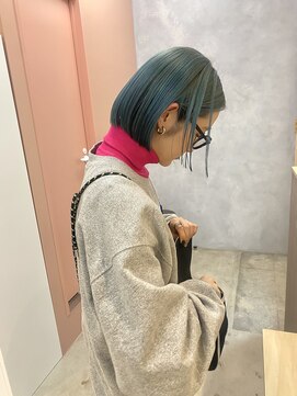 アマーク(a mark) 《松本 華》 blue color