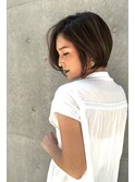 大人可愛いショートボブ【銀座/有楽町】30代40代50代