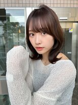 レイリー 原宿 表参道(Rayreee)&nbsp;大人可愛いくびれミディアム/韓国風くびれヘア