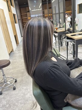 トリニティ 本厚木(trinity) コントラストハイライトホワイトベージュ本厚木