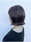 【4月】切りっぱなし×ダークグレージュ