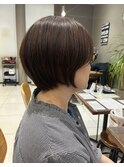綺麗め丸みショート