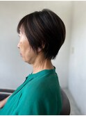 大人可愛い20代30代40代◎シアーカラーショートヘア