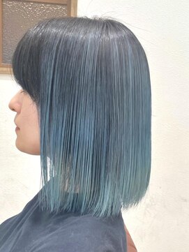 クアトログランシュ ひたちなか店(QUATRO×GranCieux) バレイヤージュ　ひたちなか/ブリーチ/ハイトーン