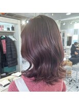 ヘア フラッグ 西葛西店(hair flag)&nbsp;【ブリーチ無しカラー】ならルビーブラウン