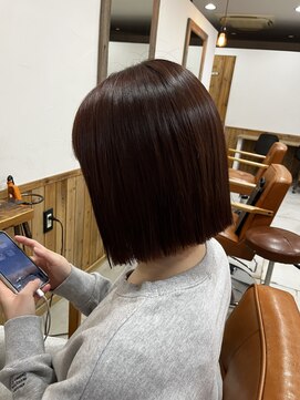 ノーム 横浜(NORM) 切りっぱなしボブ