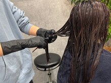 オーダーメイドの縮毛矯正（1剤）