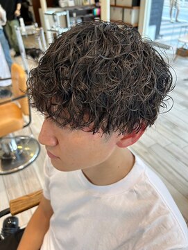 クラップス 横須賀中央店(CLAPS) 波巻きスパイラルパーマメンズマッシュパーマツイストパーマ