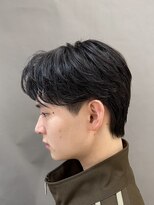 ニコ トウキョウ ヨコハマ(nico)&nbsp;メンズセンターパートニュアンスパーマメンズパーマ