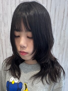 アンジュ 篠ノ井店(ange) 顔周りレイヤーパーマスタイリスト