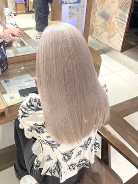 ヘアリゾートエーアイ 新宿西口店(hair resort Ai) ホワイトブロンド