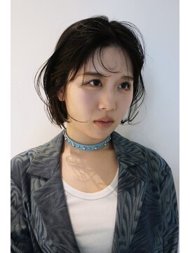 フォト イケブクロ(foto IKEBUKURO) ◯グレージュ × エアリーボブ/レイヤーで柔らかさアップ