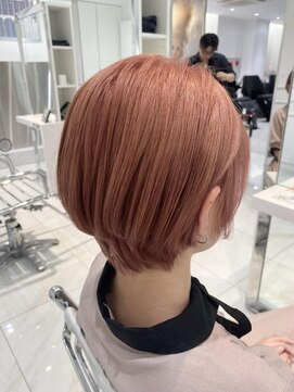 ヘアーアンドメイク ニューヨークニューヨーク 姫路店(Hair&Make NYNY) ペールピンクカラー