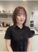似合わせカット/大人ガーリー/ダークアッシュ【千葉/千葉駅】