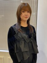 ヘアーアイスカルテット(HAIR ICI QUARTET) 20代30代◎韓国風ロングシャギーレイヤー小顔くびれヘア