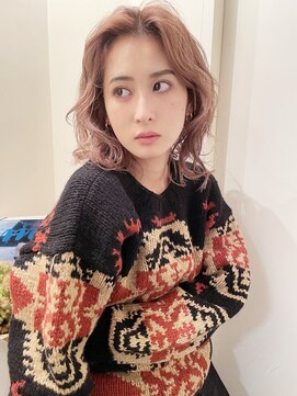 ノラキチジョウジ(NORA KICHIJOJI) ウルフボブロングレイヤー耳かけフェイスレイヤーレイヤーボブ