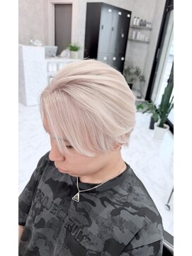 カミイロ(kamiiro) メンズブロンド/メンズハイトーン/ケアブリーチ/髪質改善/学割