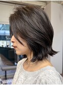 栄小顔レイヤー大人ボブ