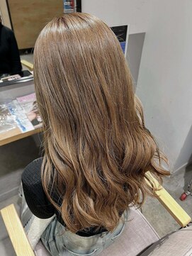 ラピスタ 池袋(Lapista) 韓国ヘアレイヤーカットダブルハイライトカラー【Lapista池袋】