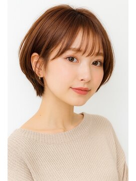 ゲイン(Gain) ショートカット・レイヤーカット×白髪ぼかし