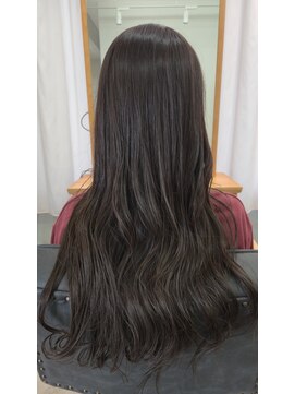 冬のカラーリング、ショコラベージュ