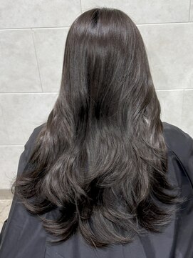 ライズ ネックス ザ サロン 渋谷(LIZE nex the salon) 透明感グレージュ［#渋谷駅 #韓国 #髪質改善］