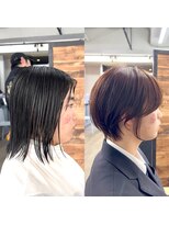 ルアン 大分駅店(ruen)&nbsp;大分ショート/バッサリカット/イメチェン/丸みショート