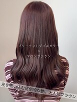 サラジュ 仁川店(SARAJU)&nbsp;【Wカラー特化】森山担当 ブリーチなし×マロンブラウン