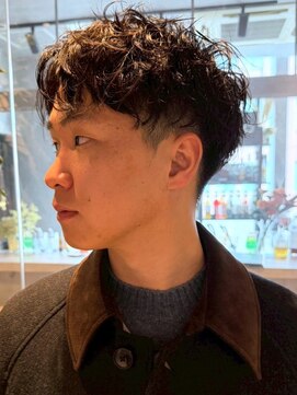 メンズサロン ブロック(Men's Salon bloc) ツイストスパイラルパーマ メンズショート ツーブロック