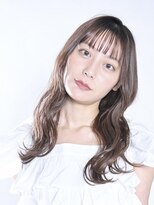 レム 長野青木島店(REM)&nbsp;セミロング×波巻ウェーブ
