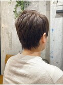 耳出しスッキリショート