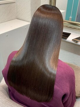 セタ 新宿(seta) ロングヘア/サラつや/髪質改善/ツヤ髪ストレート/垢抜け