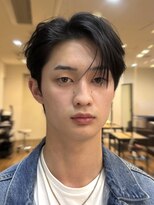 ノラキチジョウジ(NORA KICHIJOJI)&nbsp;韓国マッシュガイルヘアビジネスアップバングショートパーマ
