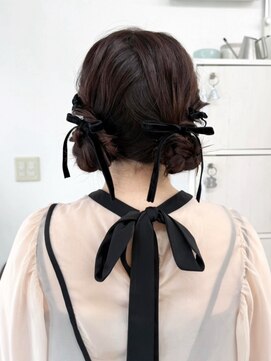 ルーナ(Luna) 大人可愛い◎ツインお団子ヘア