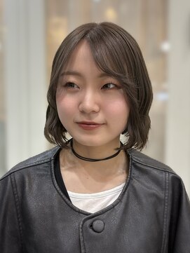 マッシュマシェラ(MASHU MACHELA) 透明感カラー／ボブカット／アッシュカラー／東大阪美容室