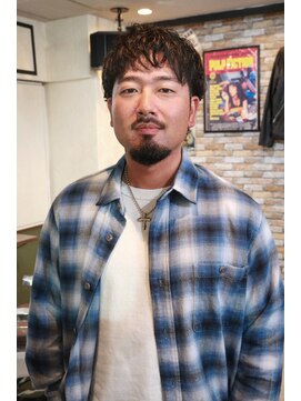 グラッドマンズカットクラブ 立川(GLADMAN'S CUT CLUB) メンズカットスパイラルパーマウルフパーマ立川men's