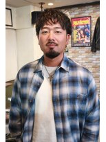 グラッドマンズカットクラブ 立川(GLADMAN'S CUT CLUB) メンズカットスパイラルパーマウルフパーマ立川men's